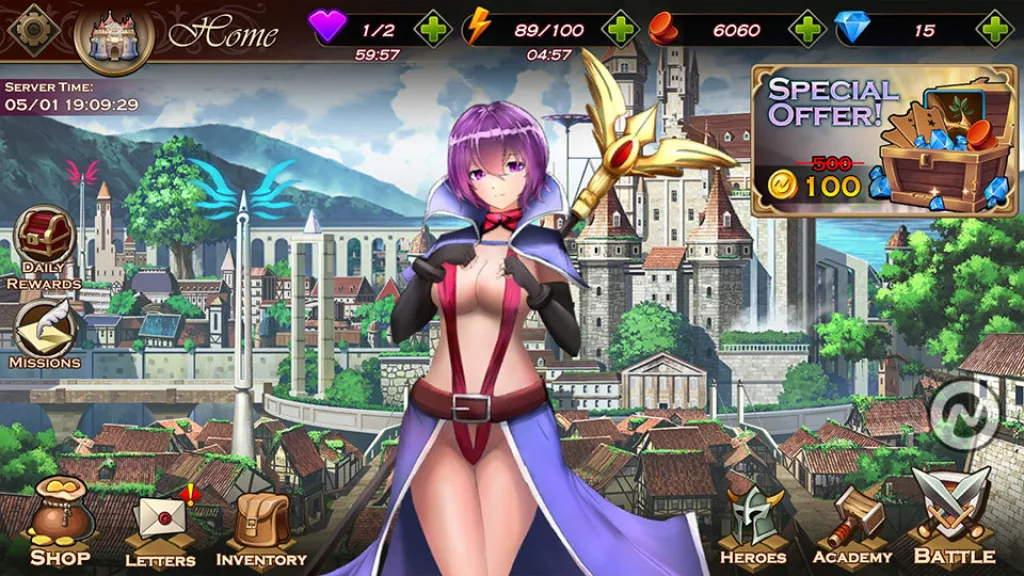 Girls Garrison Td Porn Game Menu