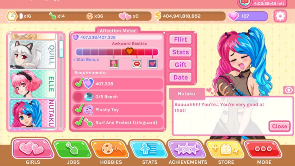 Crush crush moist uncensored girls stats