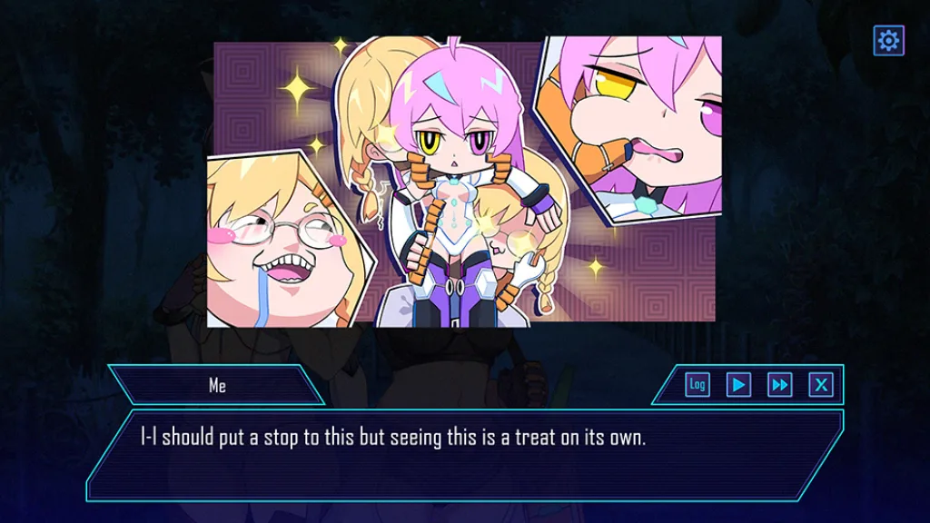 Robolife days with aino chibi dialogue