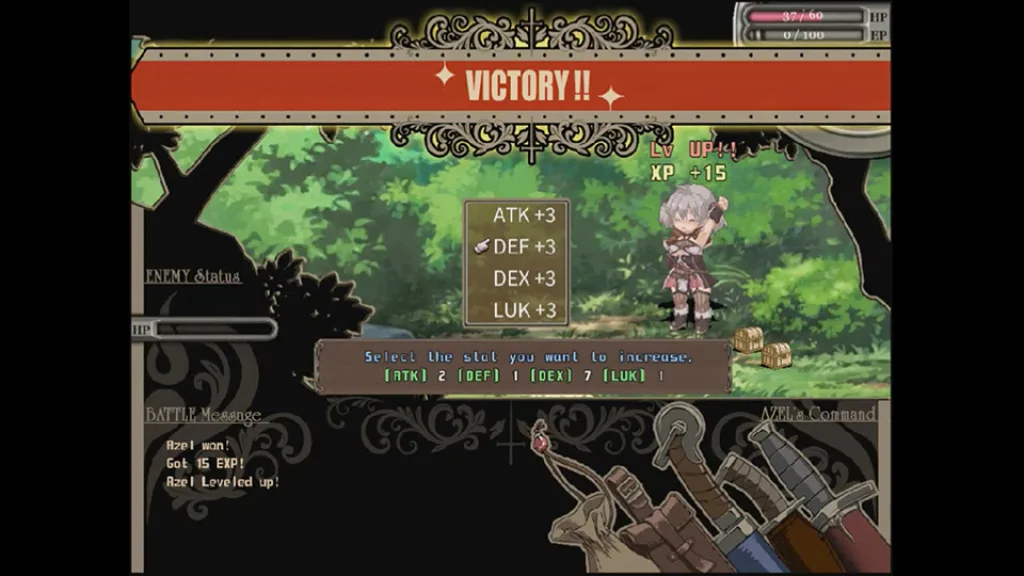 Niplheims Hunter Gallery Artwork Azel Fight Combat Gameplay