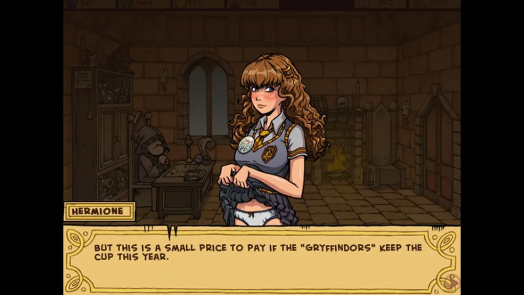 Witch Trainer Hermione Corruption