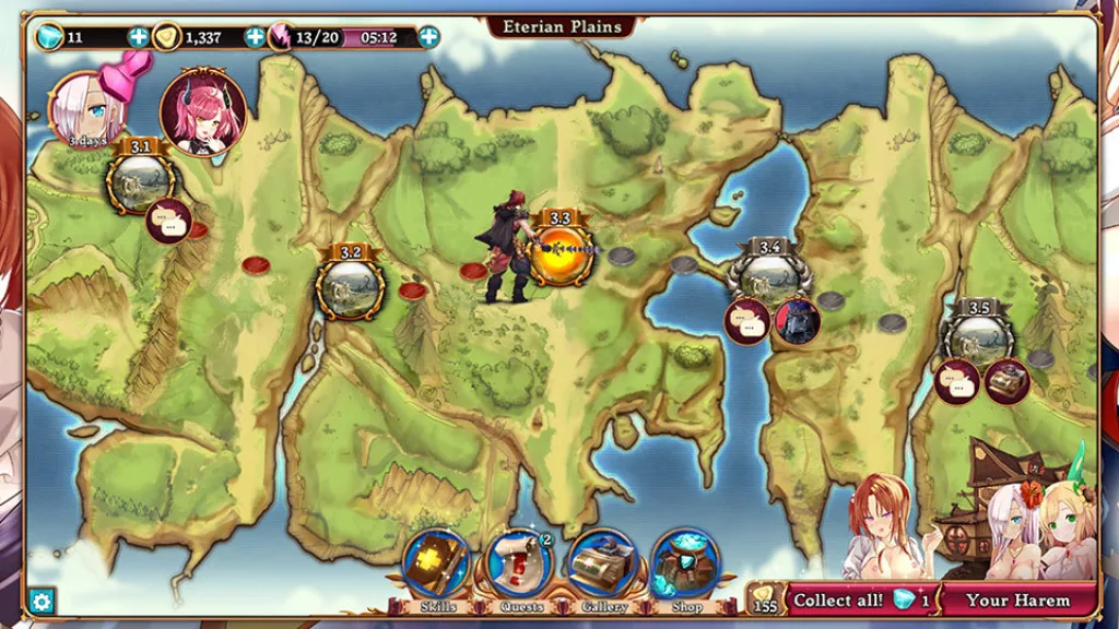 Naughty Kingdom Map
