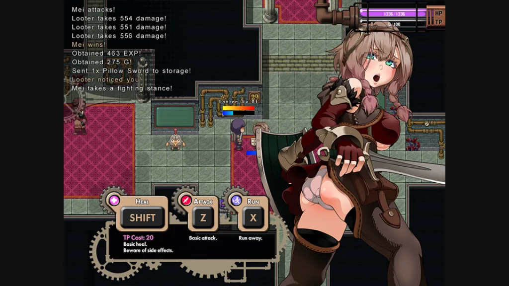 Explorer of yggdrasil combat