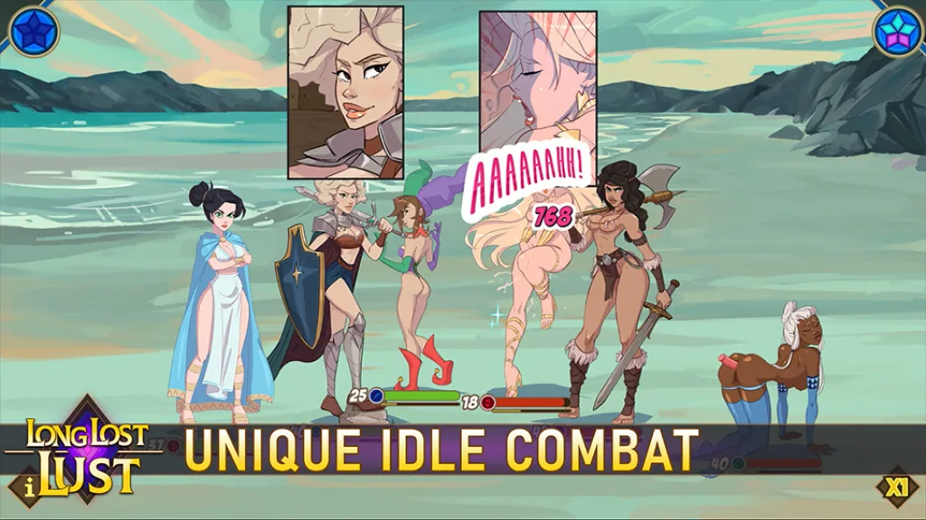 Long lost lust combat