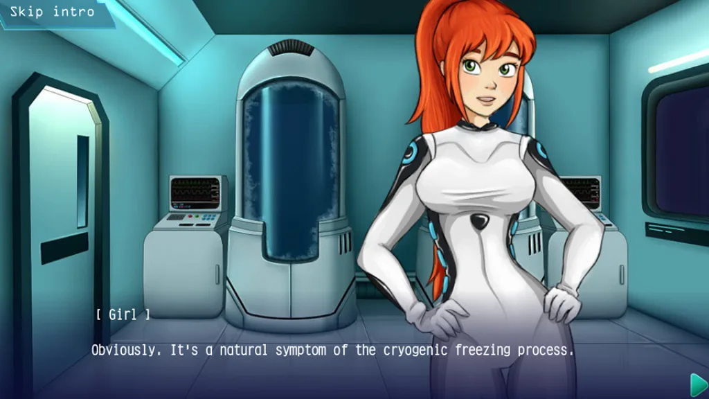 Space Paws Hot Ginger Space Girl