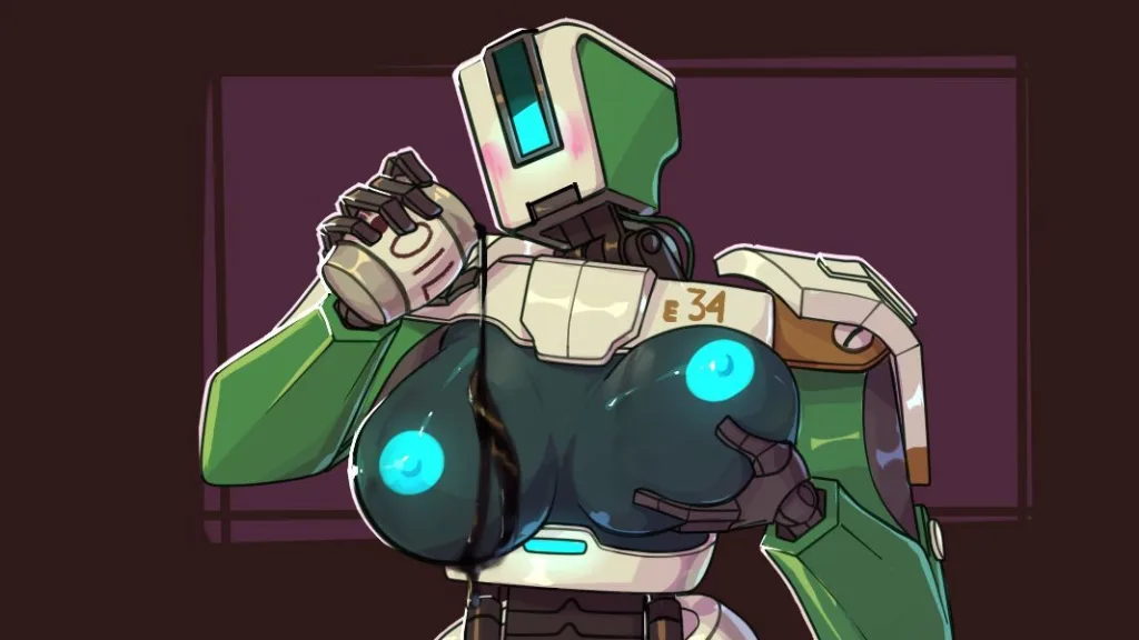 Academy34 overwatch bastion boobs