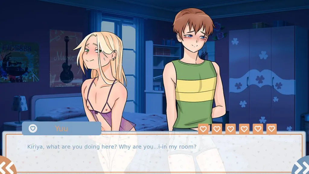 Cross X Love Dialogue In A Room