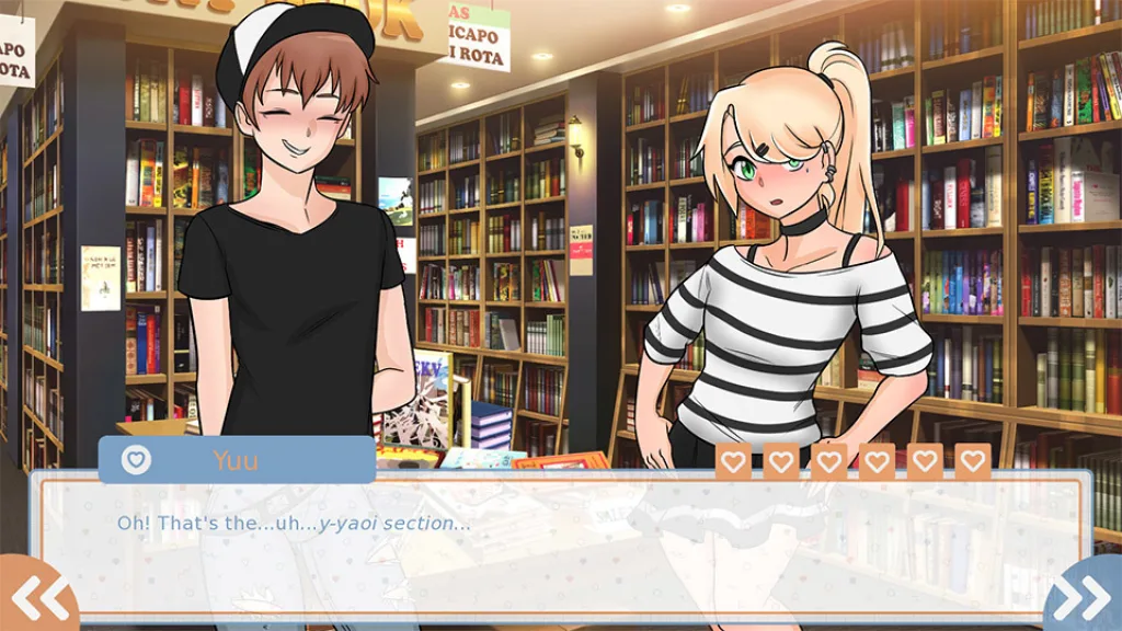Cross X Love Dialogue In Yaoi Section