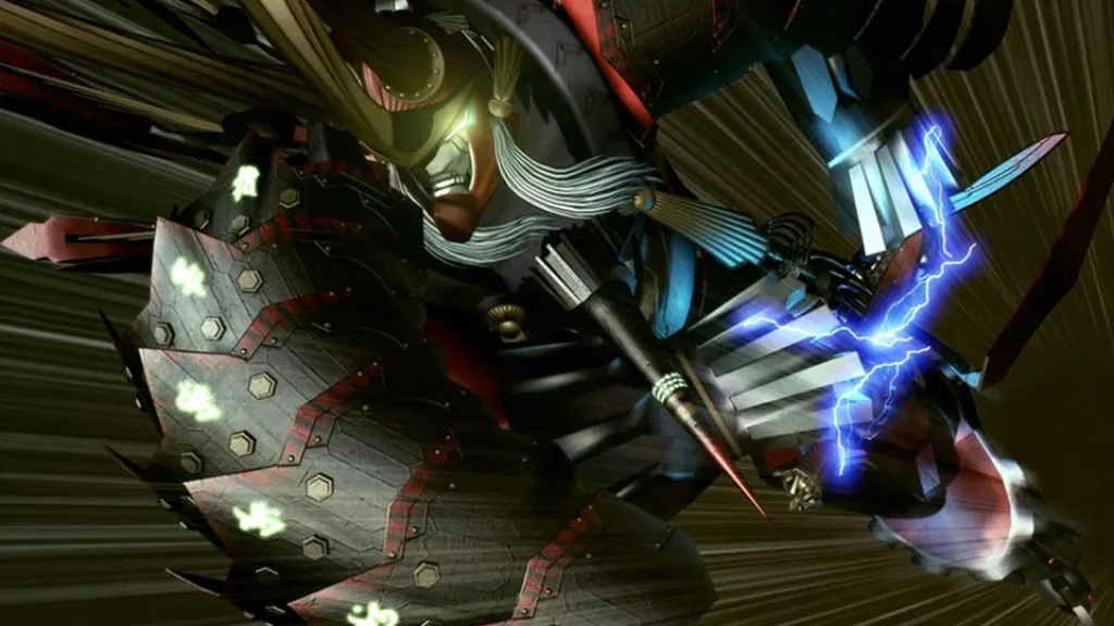 Full metal daemon muramasa fight