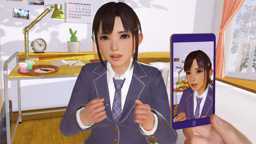 Vr kanojo filming sakura