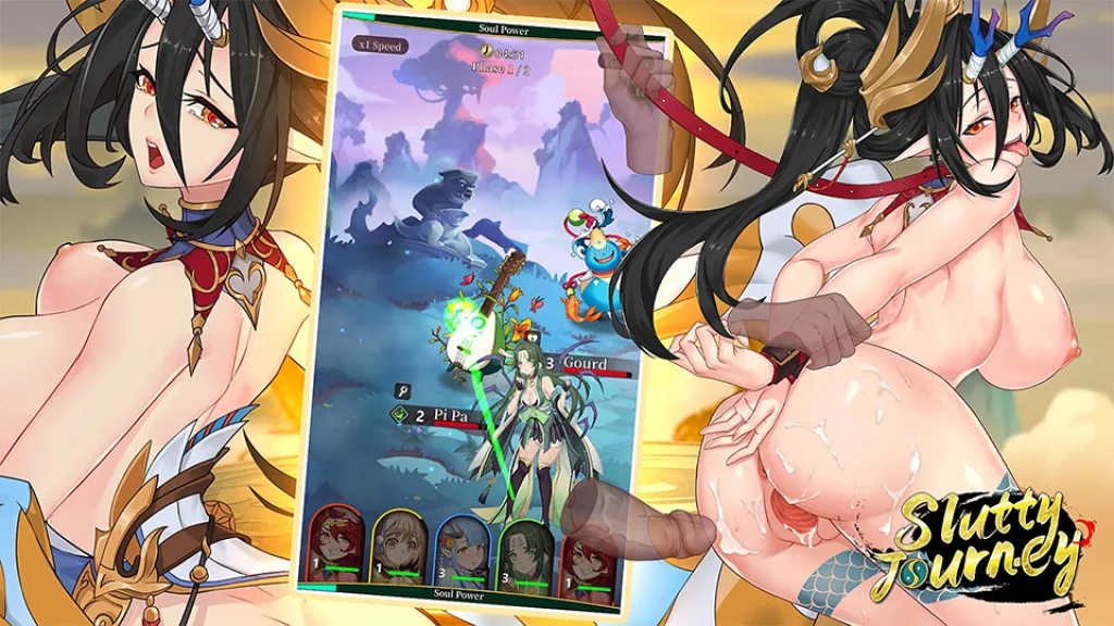 Slutty journey battle