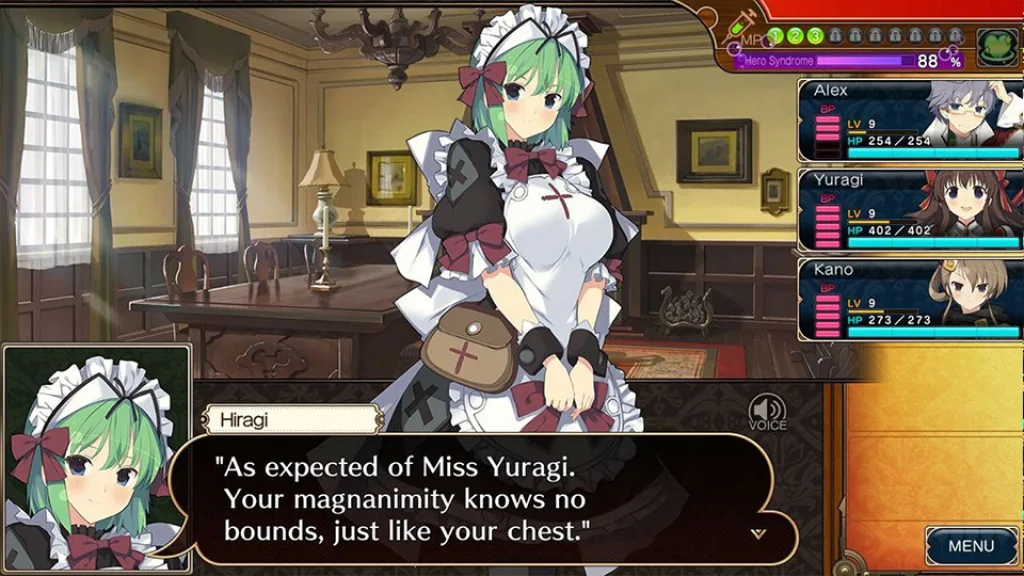 Evenicle 2 dialogue