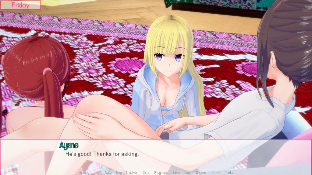 Sleepover lessons in love schoolgirls