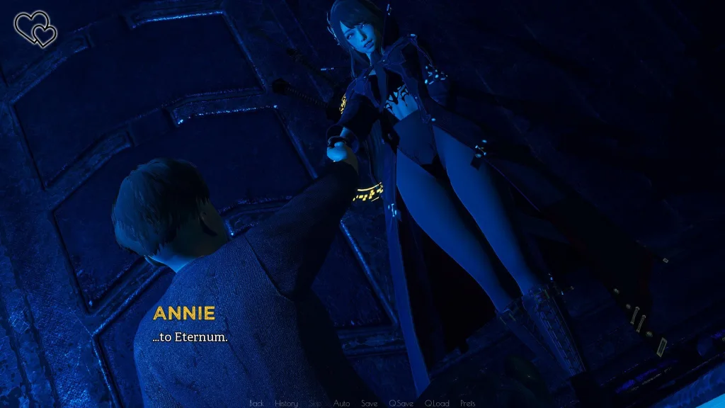 Annie welcome in Eternum