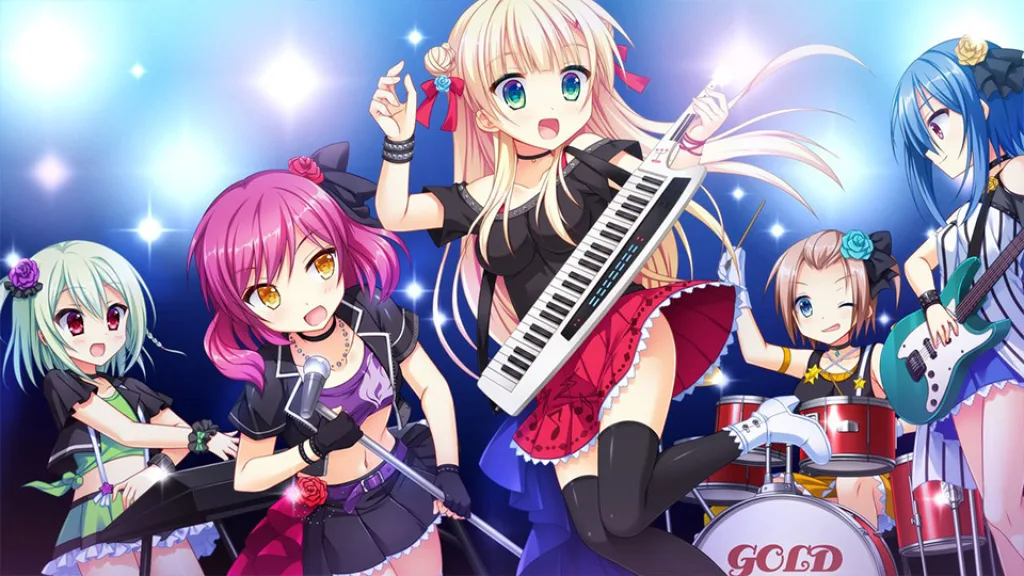 Kinkoi golden loveriche girl band