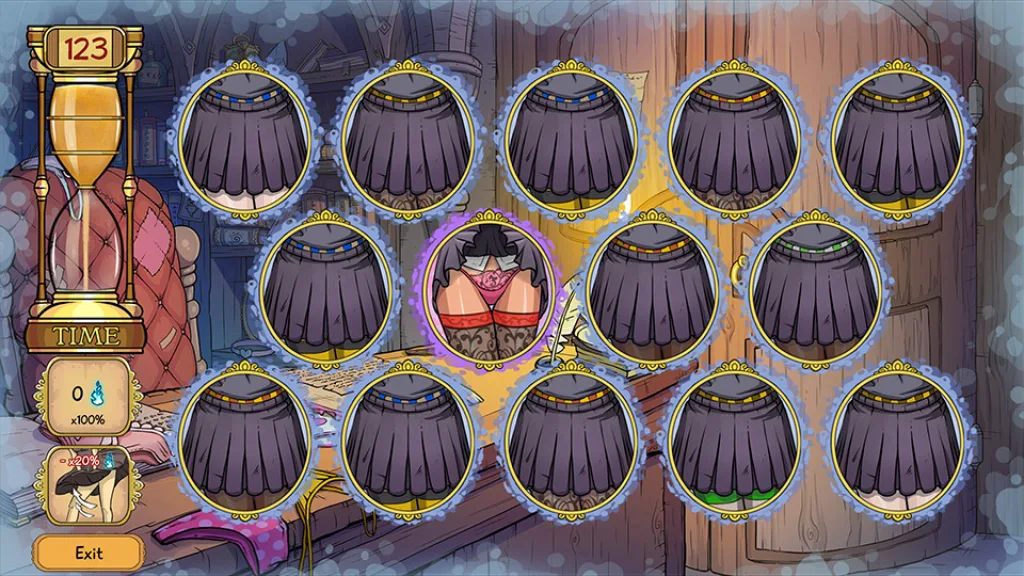 Innocent witches game of panties