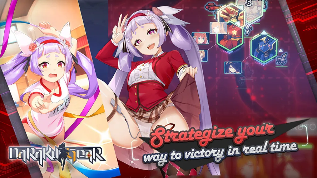 Daraku gear strategise your victory