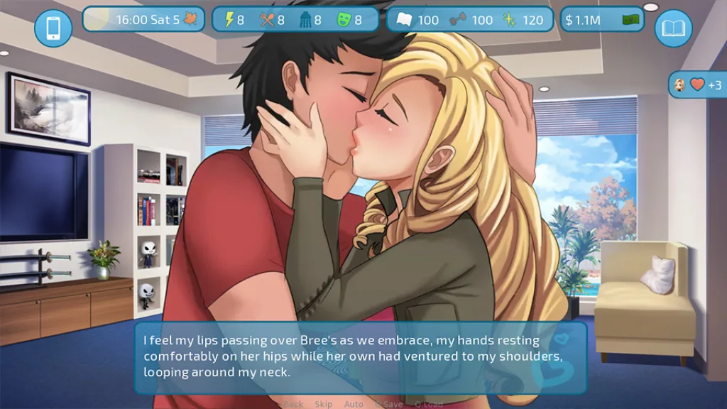 Love and sex second base kissing