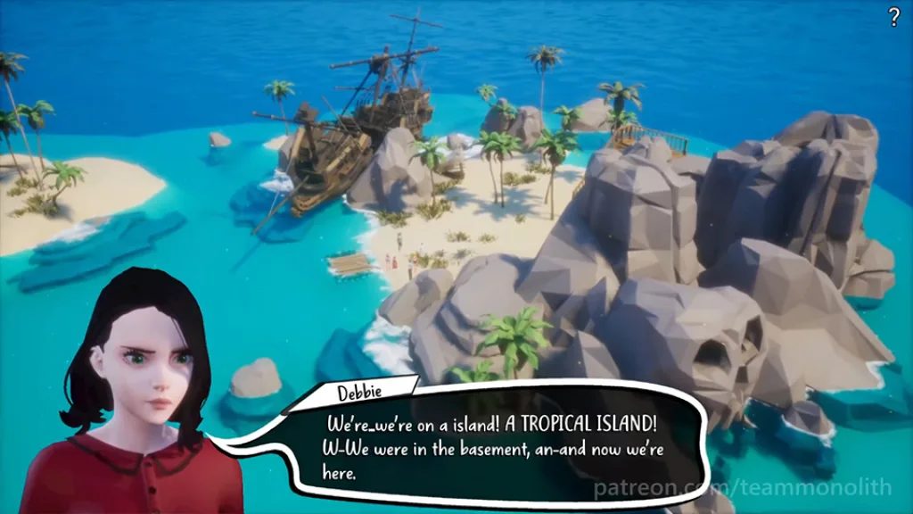 Mmonolith bay island