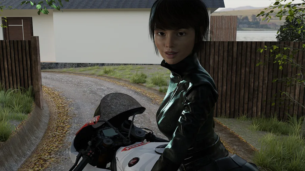 Bad memories girl on bike