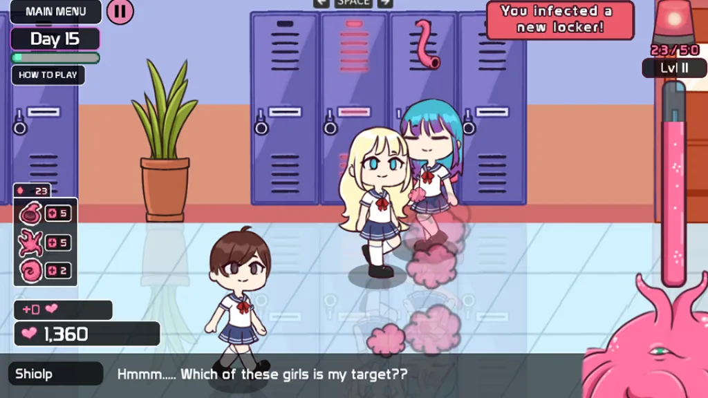 Lovecraft locker schoolgirls