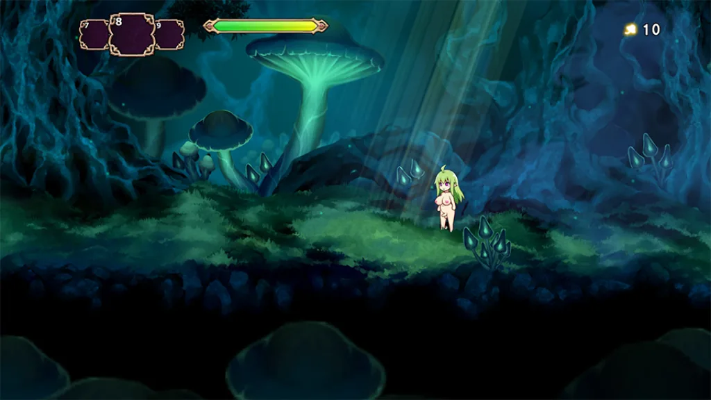 Futaken valley mushroom forest
