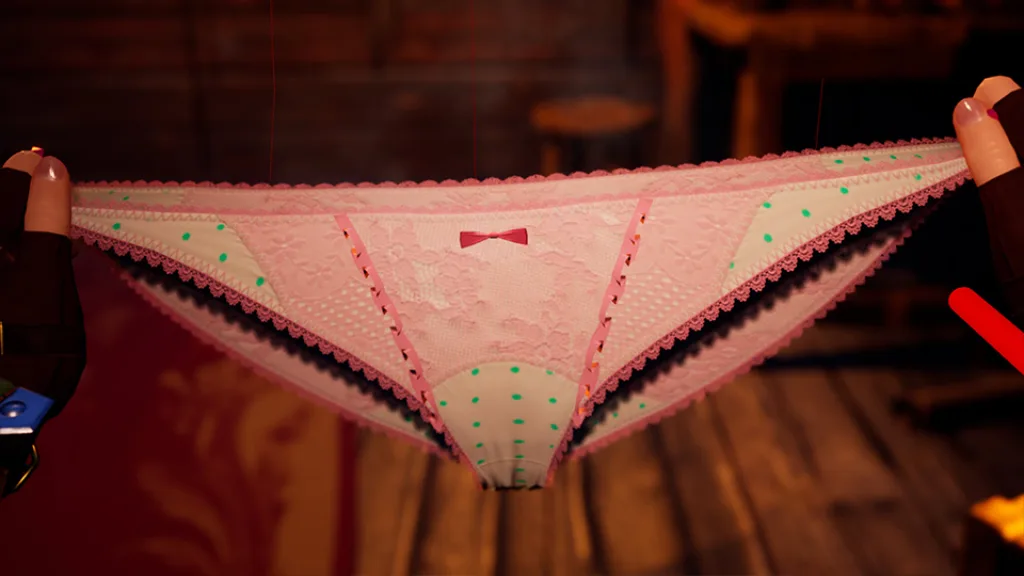 Under the witch panties