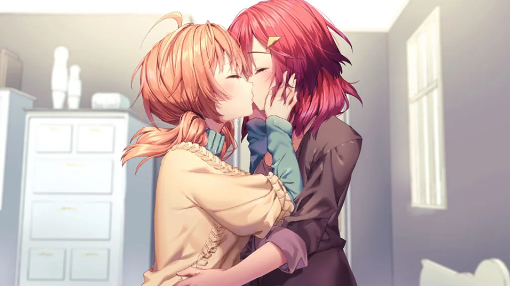 Heart of the woods lesbians kissing