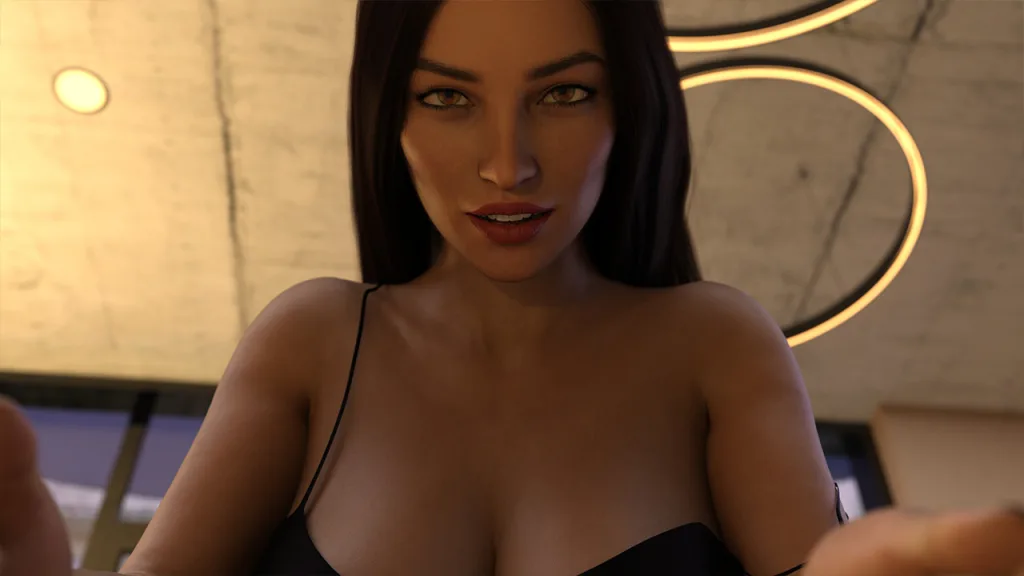 Race of life hot brunette