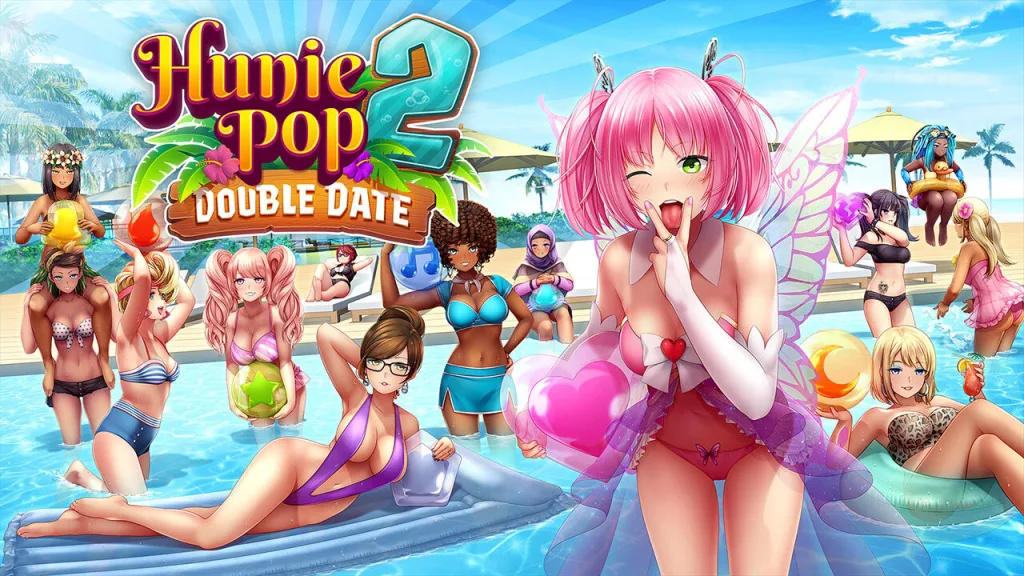 Huniepop 2 double date game poster