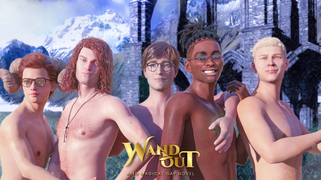 Wand out game poster