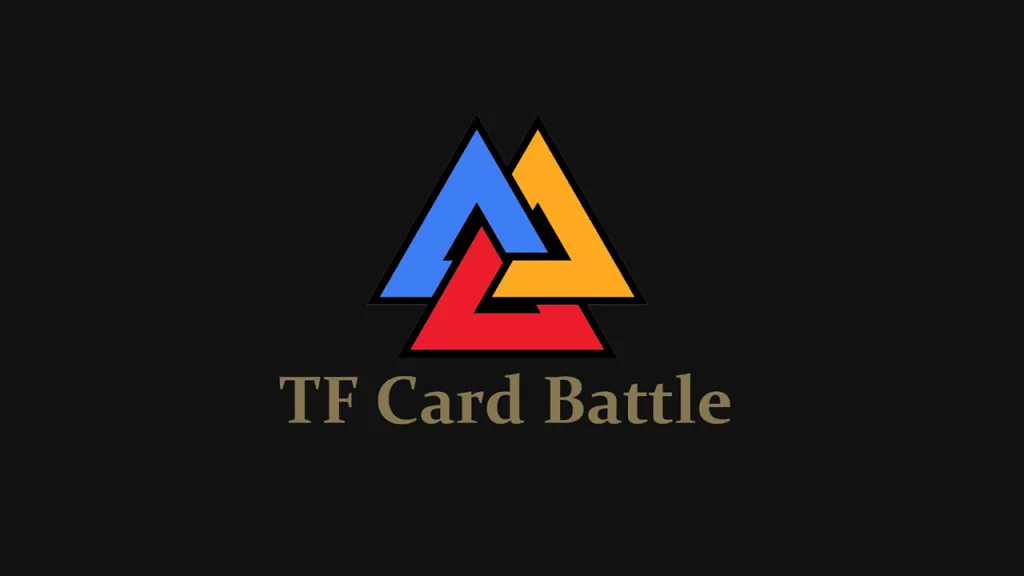 TF card battle game poster