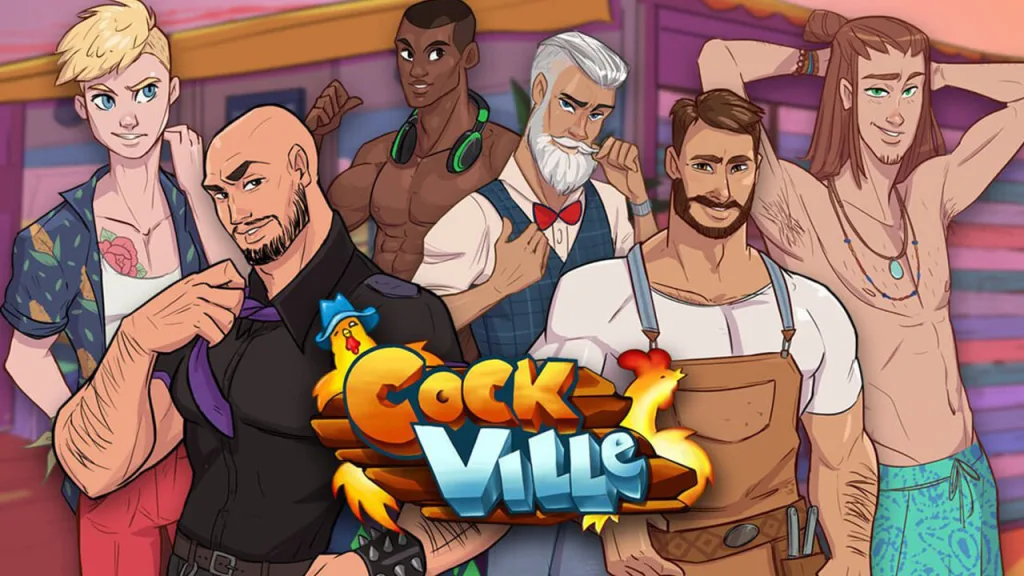 Cockville game poster