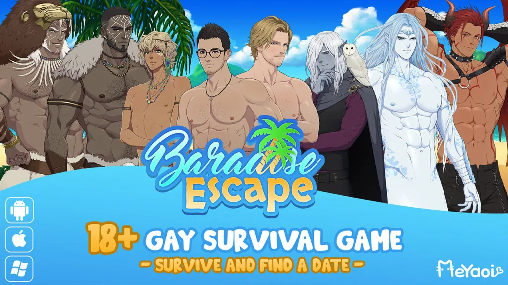 Baradise escape game poster