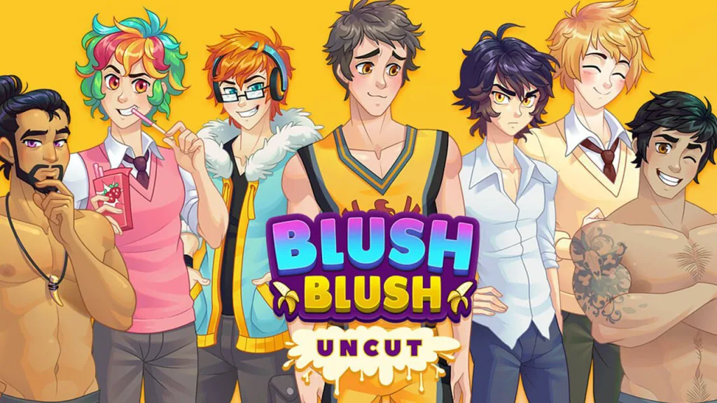 Blush blush game poster