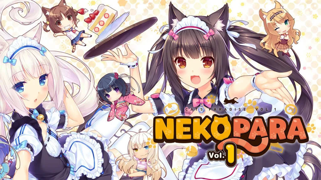 Nekopara vol 1 soft nintendo switch poster