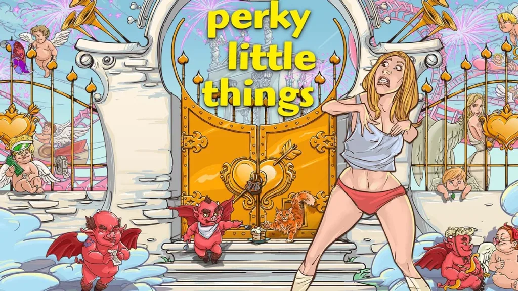 Perky little things nintendo switch game poster