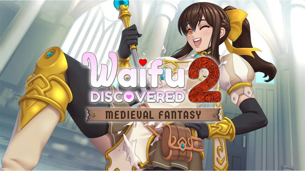 Waifu discovered 2 medieval fantasy soft nintendo switch poster