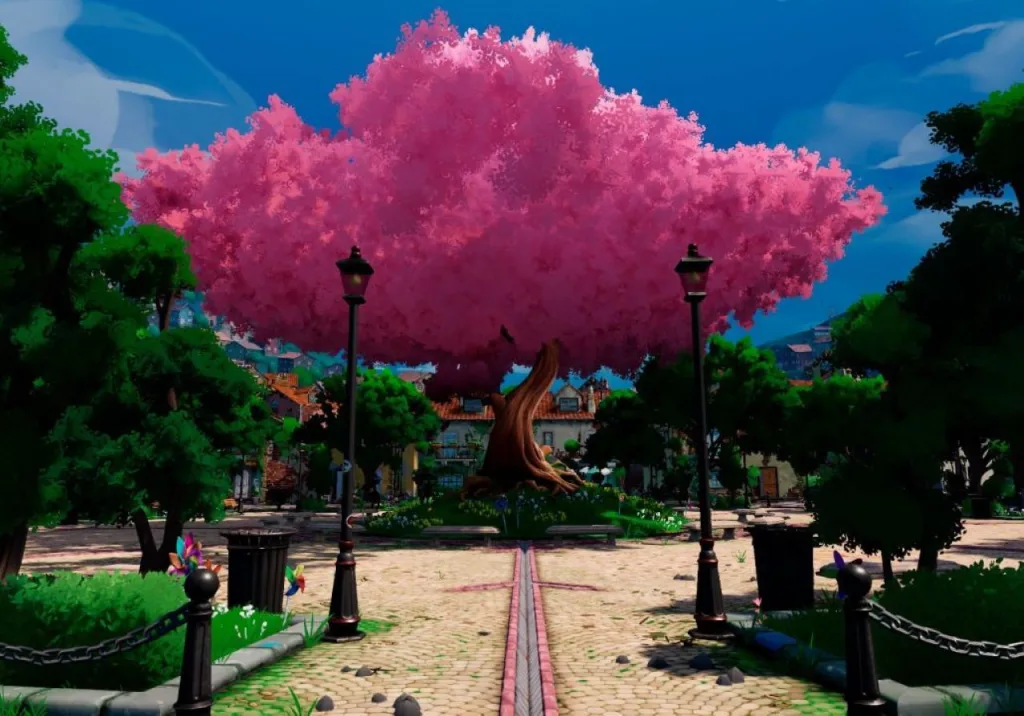 Pink tree 2