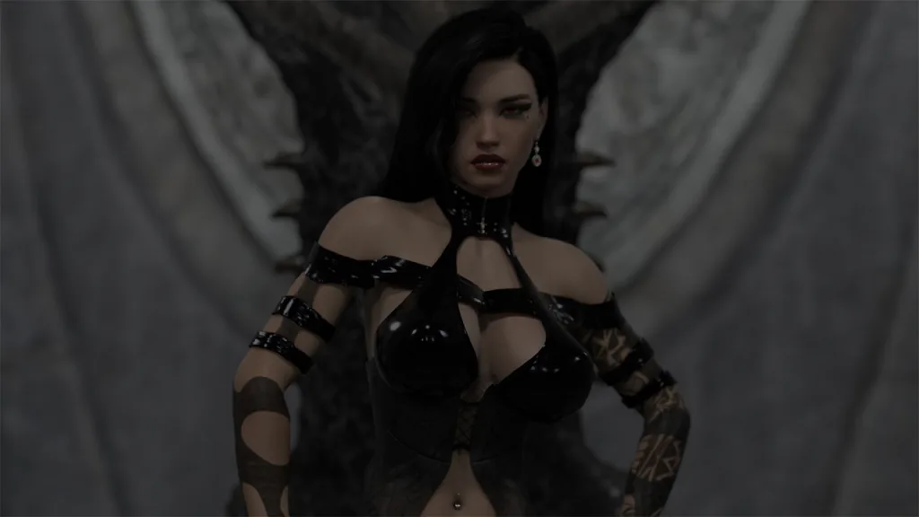 Lunas fall from grace game poster
