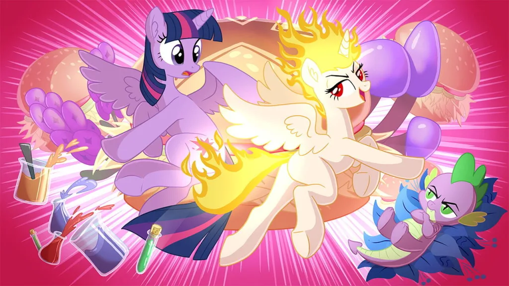 Pony waifu sim game poster