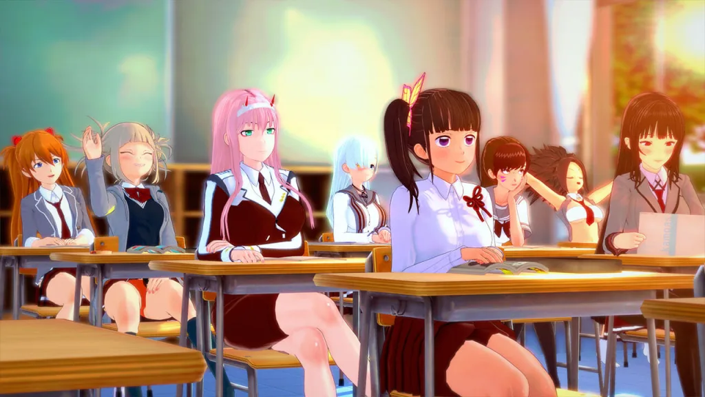 Meine Hentai-Fantasy-Waifus in der Schule