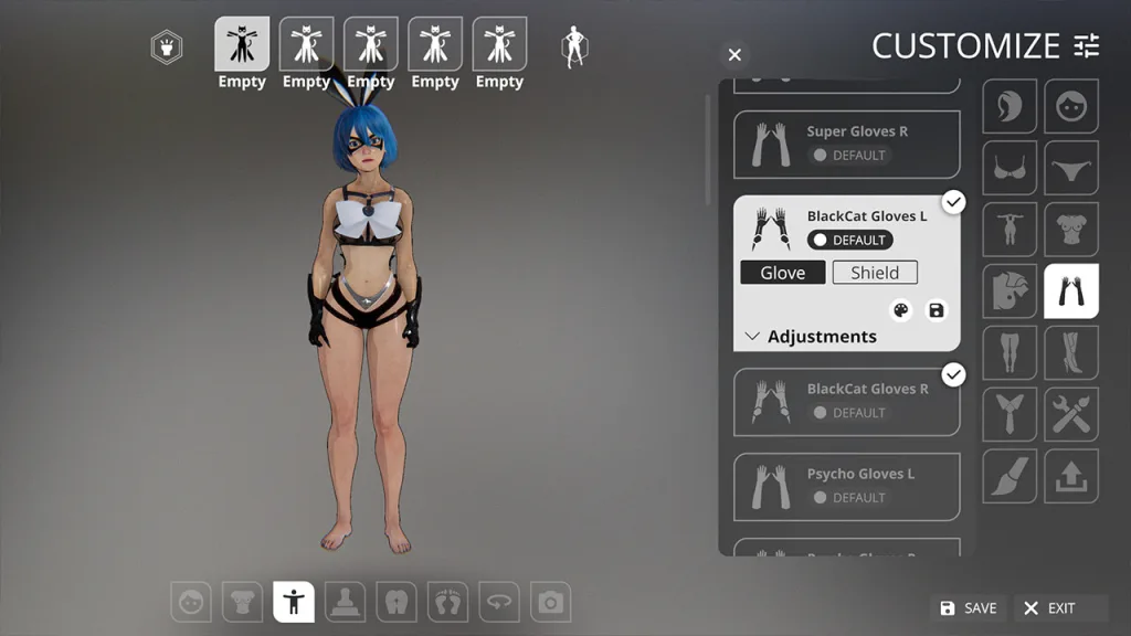 The villain simulator character building