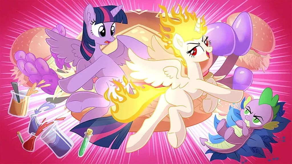 Pony waifu sim game poster