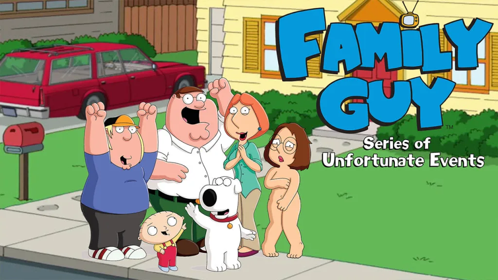 Steamy gamer family guy series of unfortunate events game poster