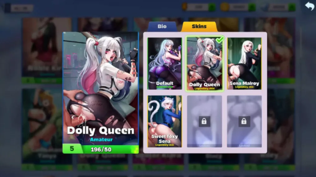 Horny villa skins