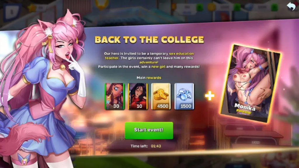 Horny villa events