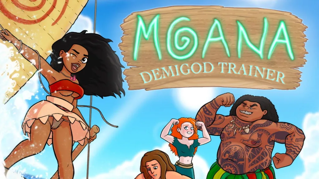 Moana demigod trainer game poster