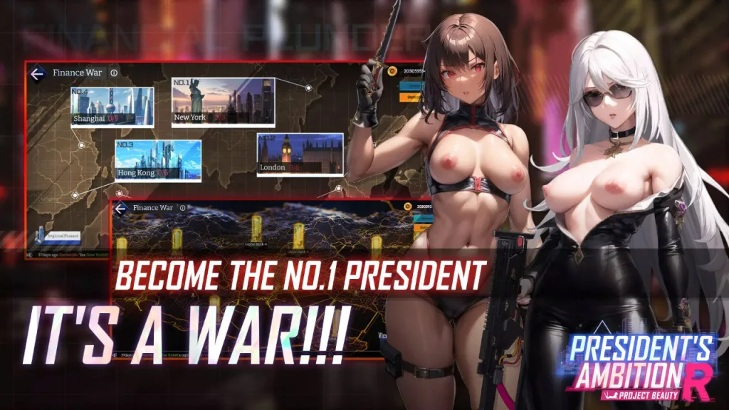 Presidents Ambition Project Beauty R levels