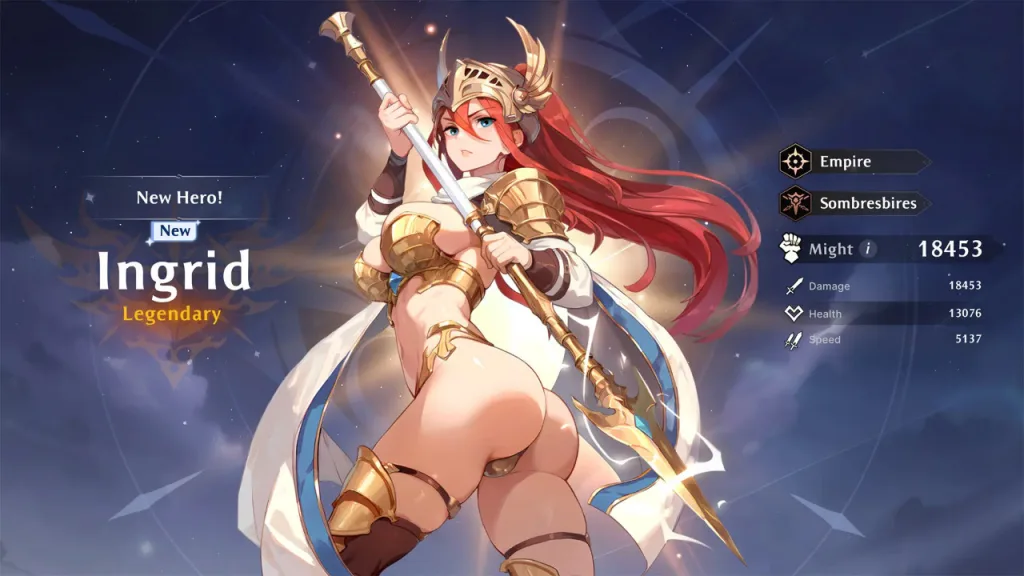 Everlusting life ingrid character